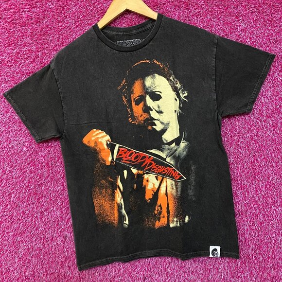Bloody Disgusting John Carpenter's Halloween Micheal Myers T-Shirt Medium - Picture 3 of 5